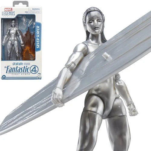 The Fantastic Four: First Steps Marvel Legends Series Silver Surfer 6-Inch Action Figure