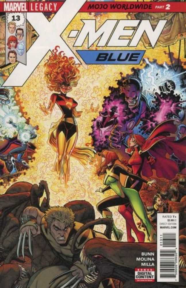 X-Men Blue Vol 1 #13 Leg