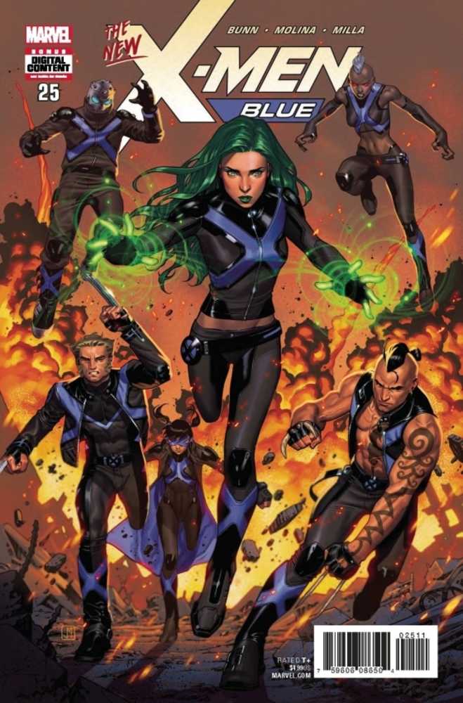 X-Men Blue Vol 1 #25 Leg