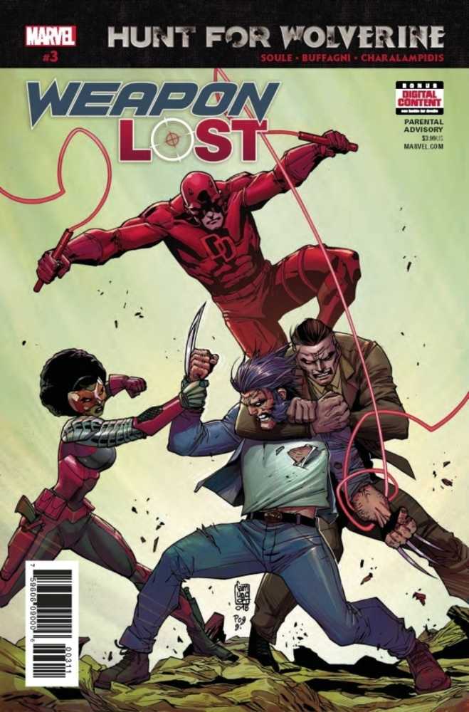 Hunt For Wolverine Weapon Lost Vol 1 #3 (Of 4)