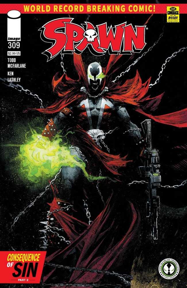 Spawn Vol 1 #309 - Cover C Zaffino