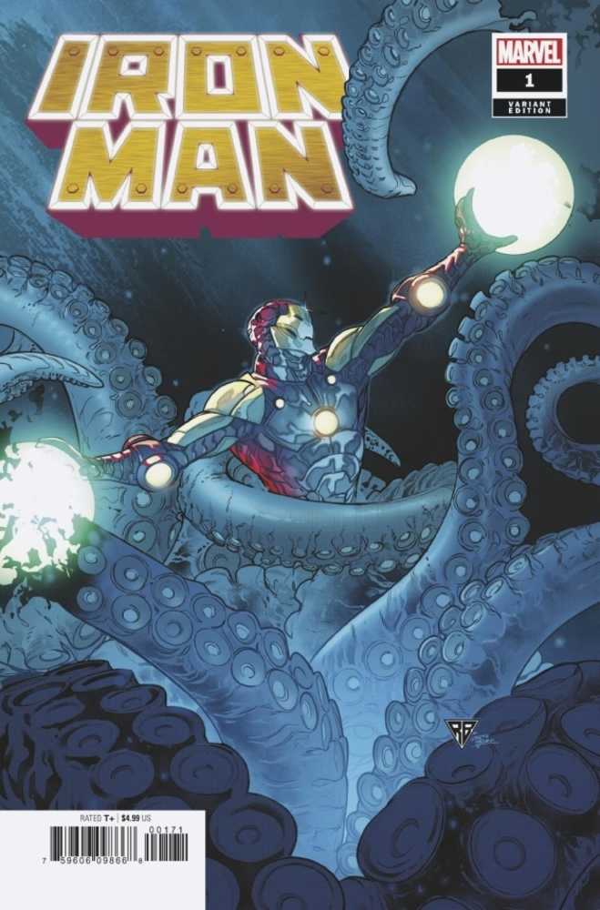 Iron Man Vol 6 #1 Silva Launch Variant