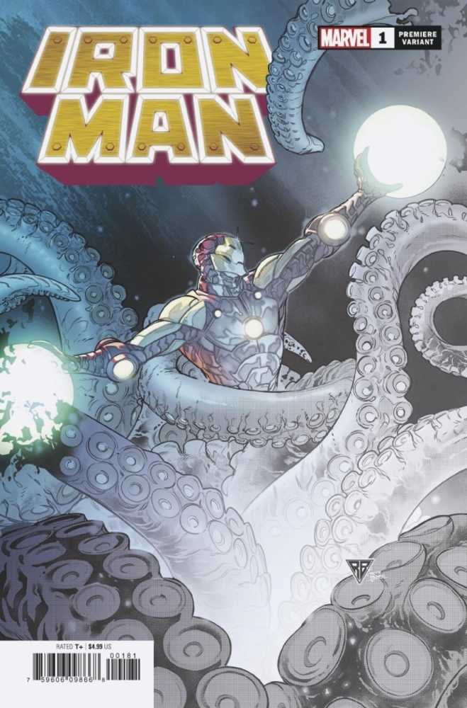 Iron Man Vol 6 #1 Silva Premiere Variant
