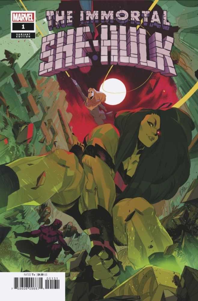 Immortal She Hulk #1 Di Meo Empyre Variant