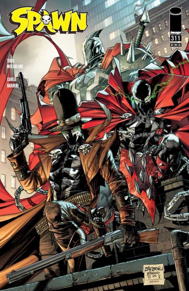 Spawn Vol 1 #311 - Cover. A Barberi