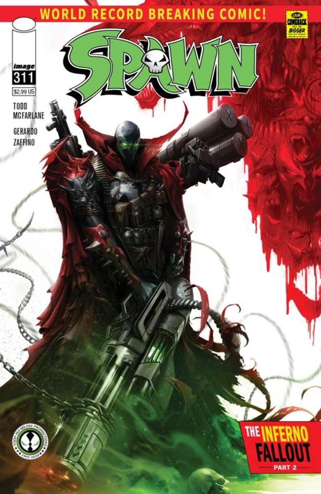 Spawn Vol 1 #311 - Cover. C Mattina