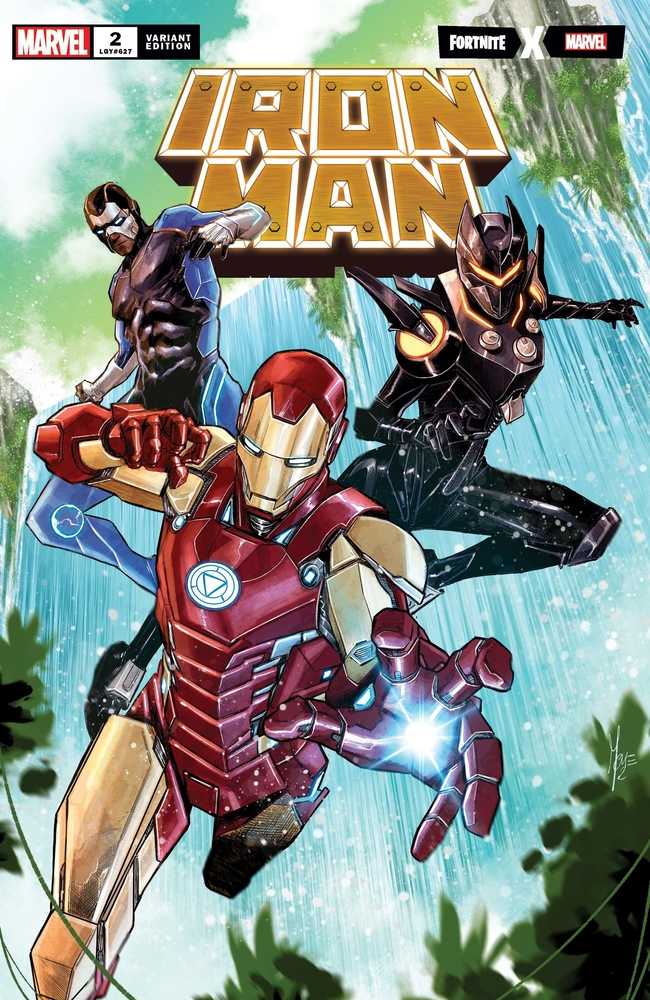 Iron Man Vol 6 #2 Checchetto Fortnite Variant
