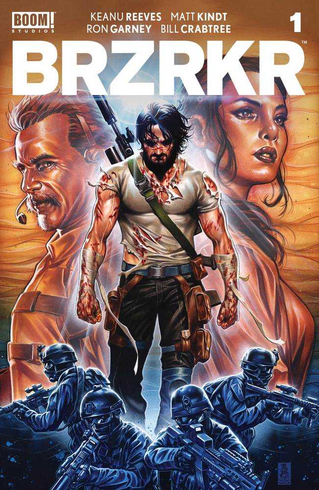 BRZRKR Vol 1 #01 Cover D Brooks Foil Variant (Mature)