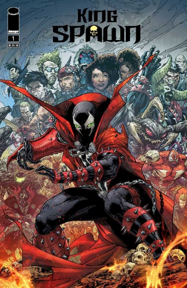 King Spawn Vol 1 #01 - Cover F Booth