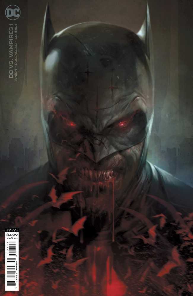 DC vs Vampires #01 (Of 12) - Cover B - Francesco Mattina Card Stock Variant