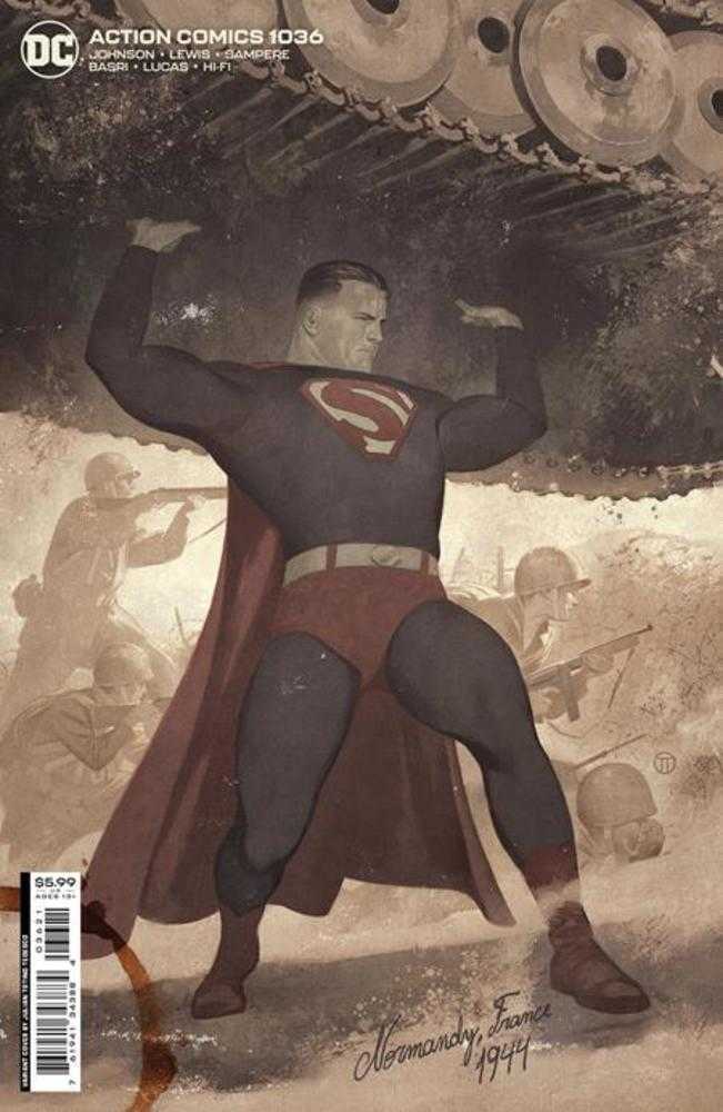 Action Comics Vol 1 #1036 - Cover B Julian Totino Tedesco Variant