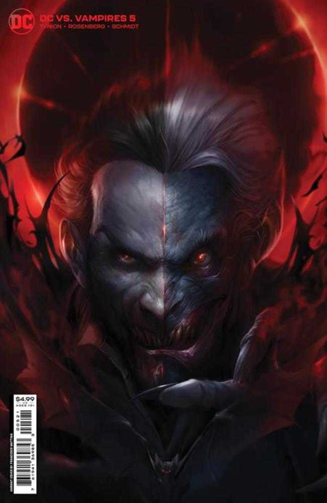 DC vs Vampires #05 (Of 12) - Cover B - Francesco Mattina Card Stock Variant