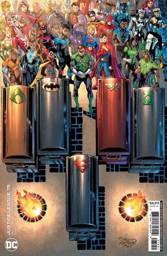 Justice League Vol 4 #75 - Cover D - Dan Jurgens & Norm Rapmund Card Stock Variant
