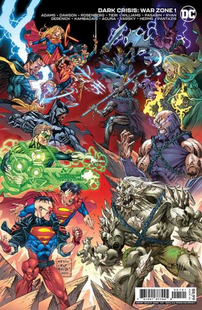 Dark Crisis On Infinite Earths: War Zone #1 (One Shot) - Cover B - Mario Fox Foccillo & Prasad Rao Variant