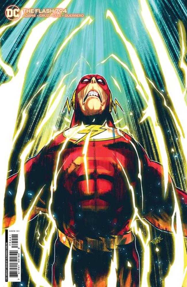 Flash Vol 5 #794 Cover E 1 in 25 Eleonora Carlini Card Stock Variant (One-Minute War)