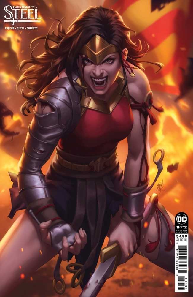 Dark Knights Of Steel #11 (Of 12) - Cover B - Ejikure Card Stock Variant