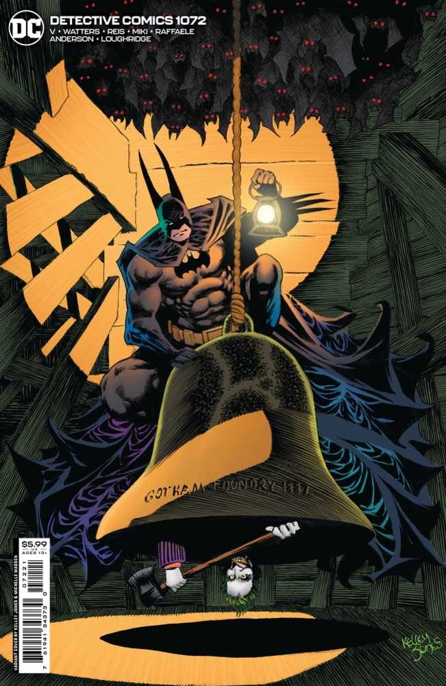 Detective Comics Vol 3 #1072 - Cover B - Kelley Jones Card Stock Variant
