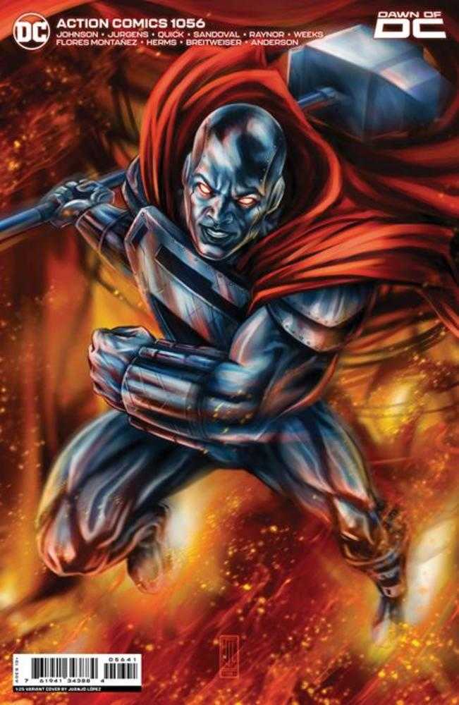 Action Comics Vol 3 #1056 - Cover G 1 in 25 Juanjo Lopez Card Stock Variant