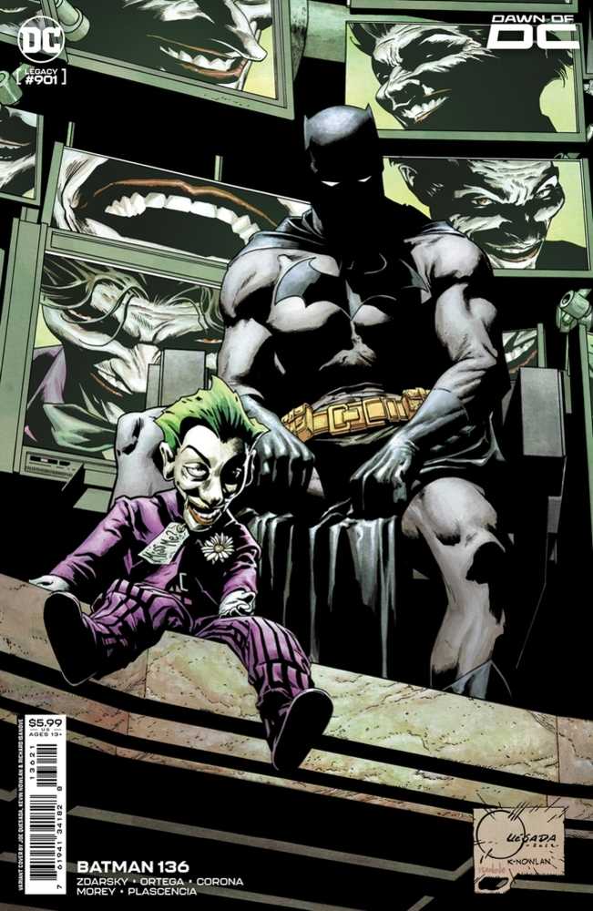 Batman Vol 3 #136 - Cover B - Joe Quesada Card Stock Variant