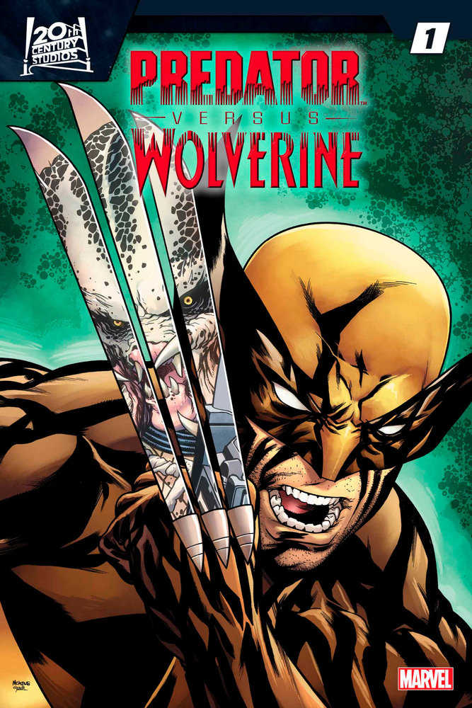 Predator vs. Wolverine Vol 1 #1 Mike McKone Wolverine Homage Variant
