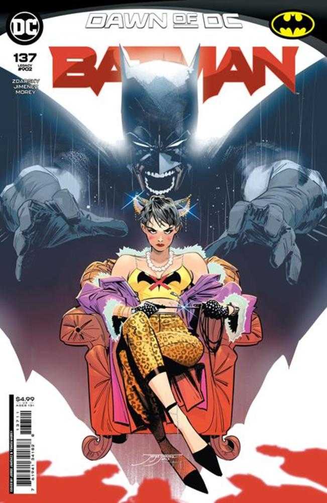 Batman Vol 3 #137 - Cover A - Jorge Jimenez (Batman Catwoman The Gotham War)
