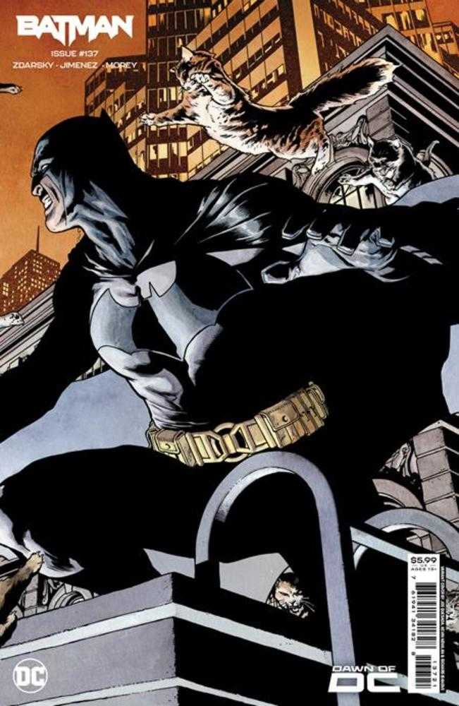 Batman Vol 3 #137 - Cover B - Joe Quesada Connecting Card Stock Variant (Batman Catwoman The Gotham War)