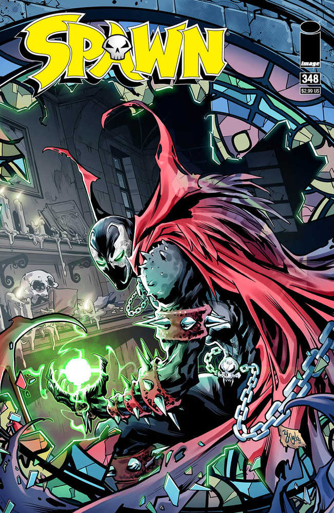 Spawn Vol 1 #348 - Cover A Ze Carlos Cardstock