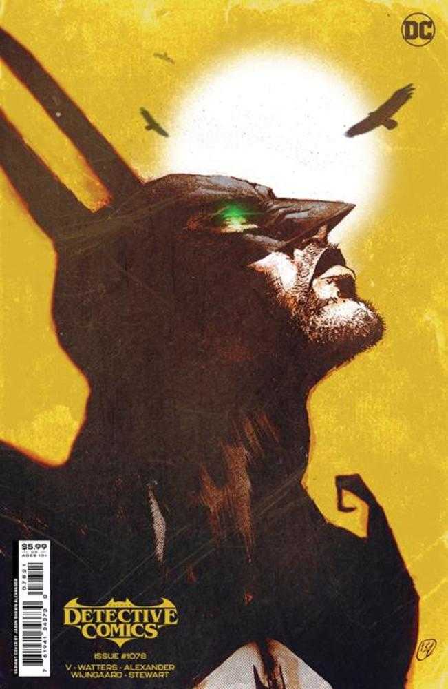 Detective Comics Vol 3 #1078 - Cover B - Jason Shawn Alexander Card Stock Variant