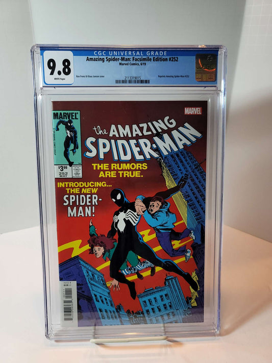 Amazing Spider-Man Vol 1 #252 CGC 9.8 Front View