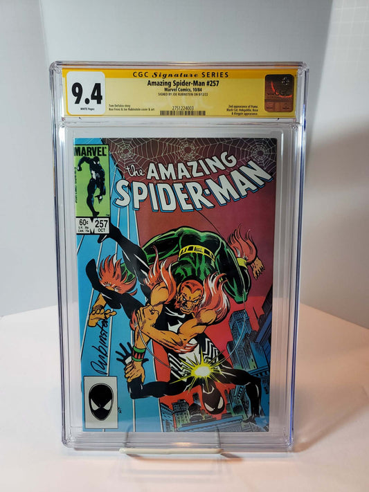 Amazing Spider-Man Vol 1 #257 CGC SS 9.4 Front View