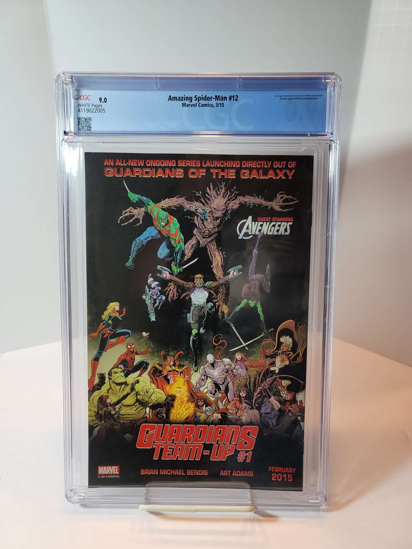 Amazing Spider-Man #12 CGC 9.0 Rear View