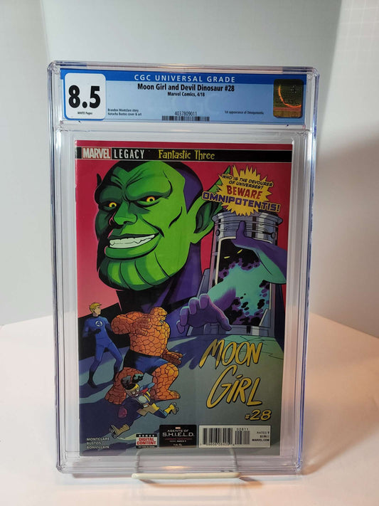 Moon Girl and Devil Dinosaur #28 CGC 8.5 Front View
