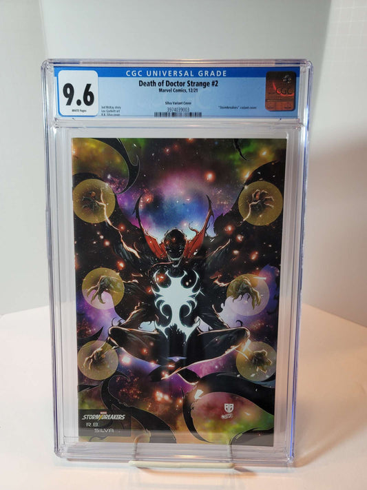 Death of Doctor Strange #2 CGC 9.6 Silva Variant Front View