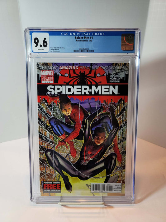 Spider-Men #1 CGC 9.6 Front View