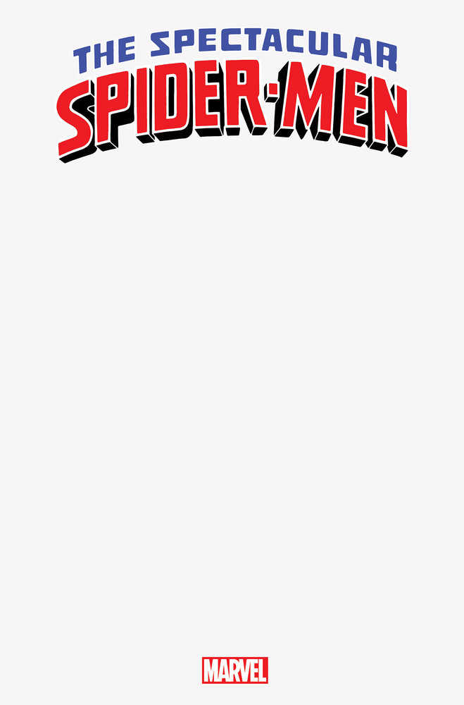 Spectacular Spider-Men Vol 1 #1 - Blank Cover Variant