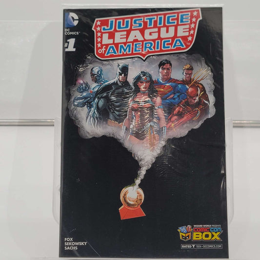 Justice League of America Vol 1 #1 Comic Con Box Variant