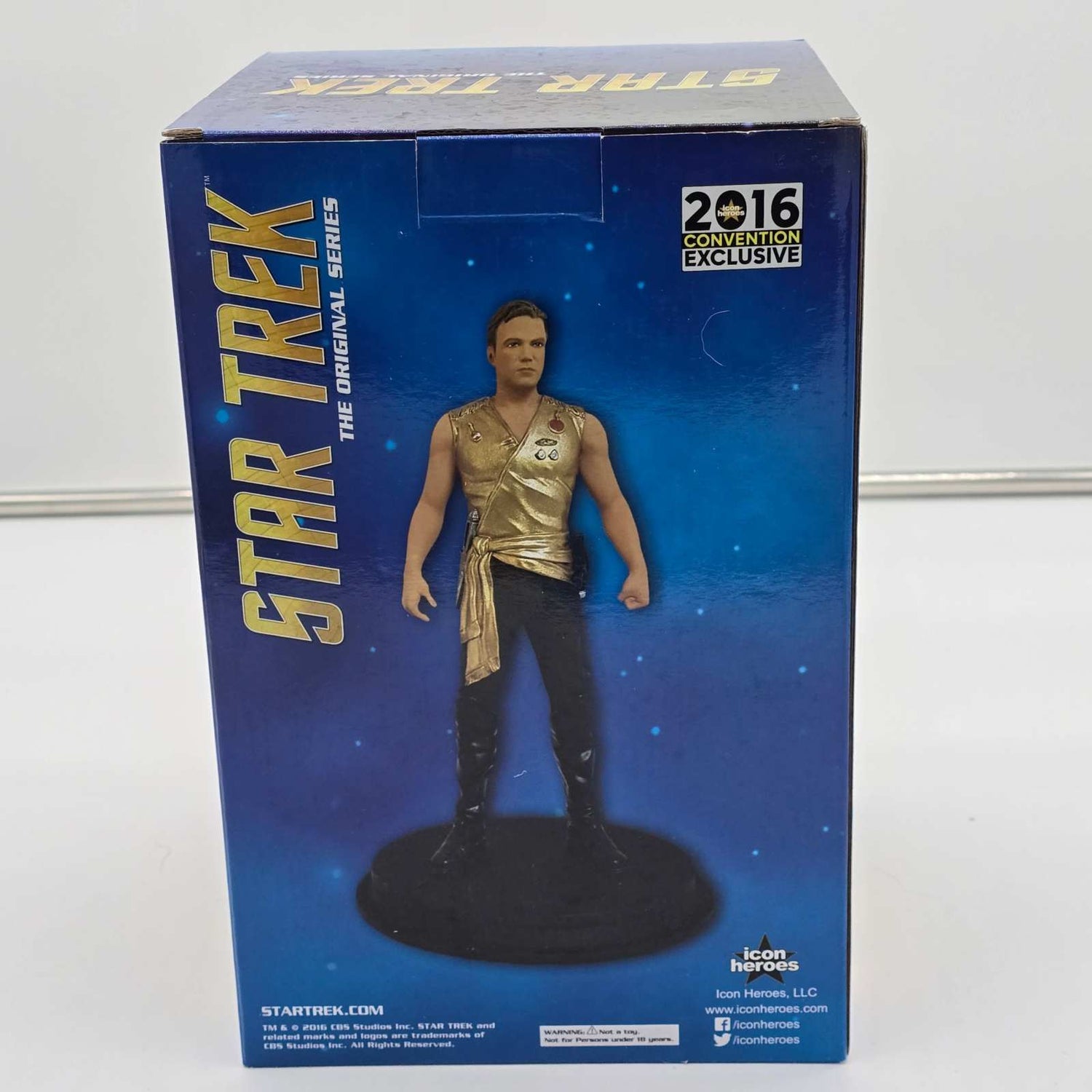 Captain kirk 2016 mirror universe statue by Icon Heroes limited to 1000