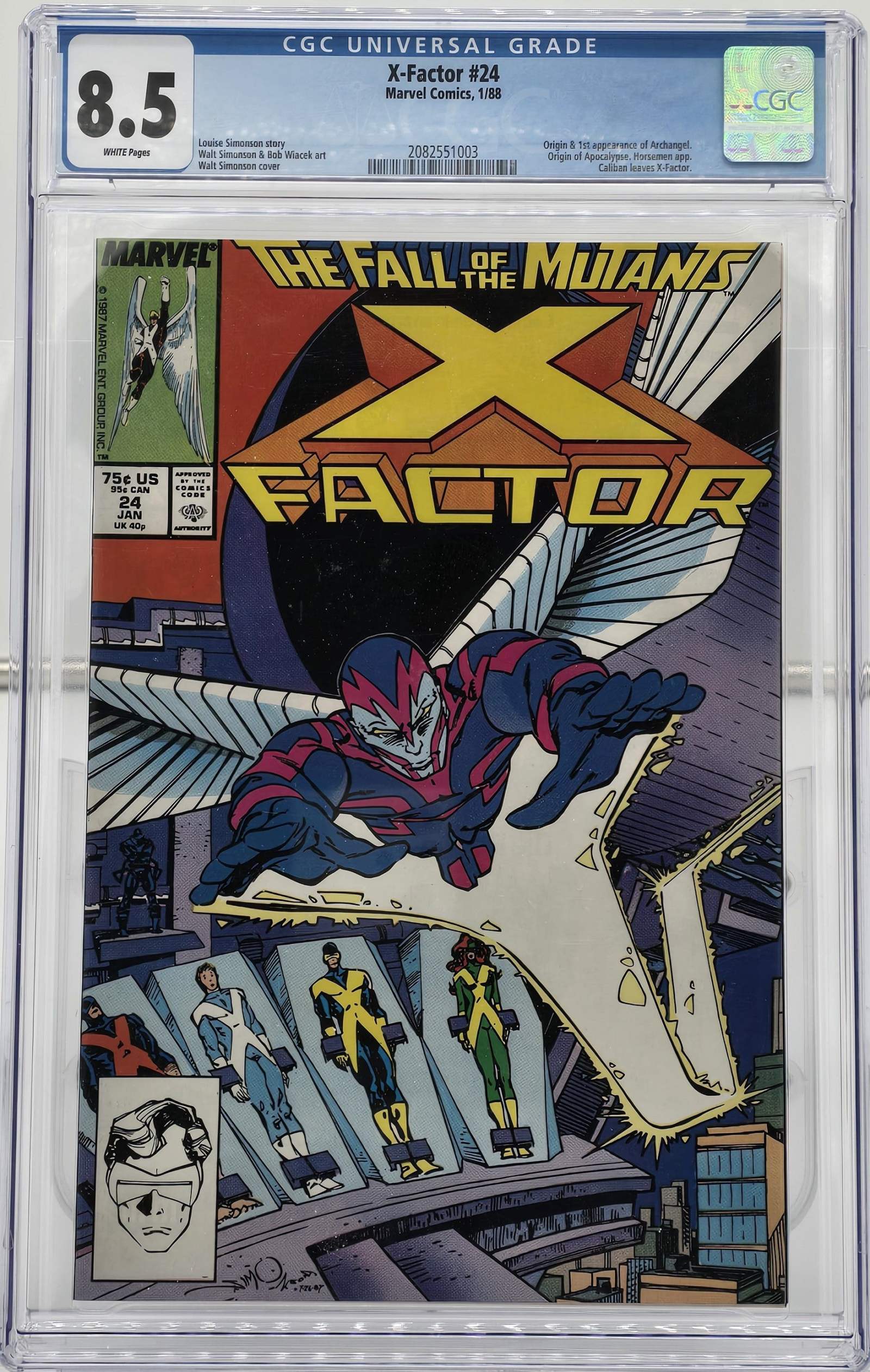 X-Factor Vol 1 #24 CGC 8.5 - Fall of the Mutants – Luna-Tech