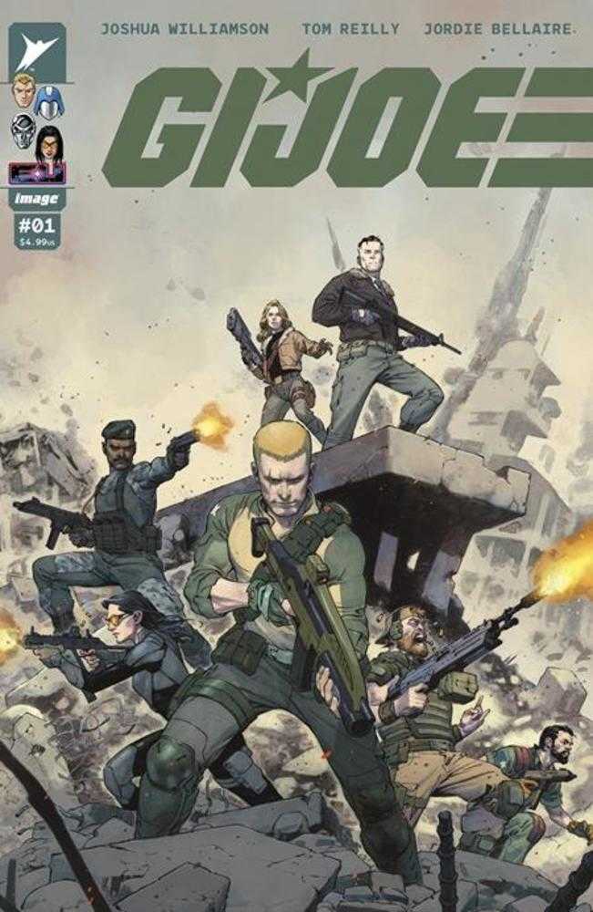 G.I. Joe Vol 1 #01 - Cover B Opena & Stewart