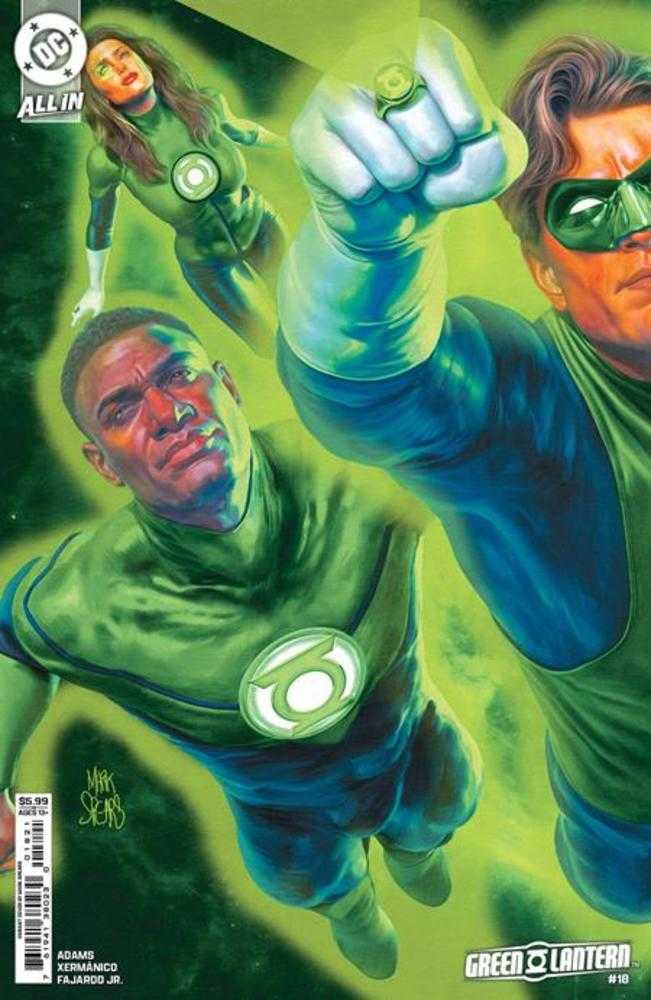 Green Lantern Vol 5 #18 Cover B Mark Spears Connecting Card Stock Variant