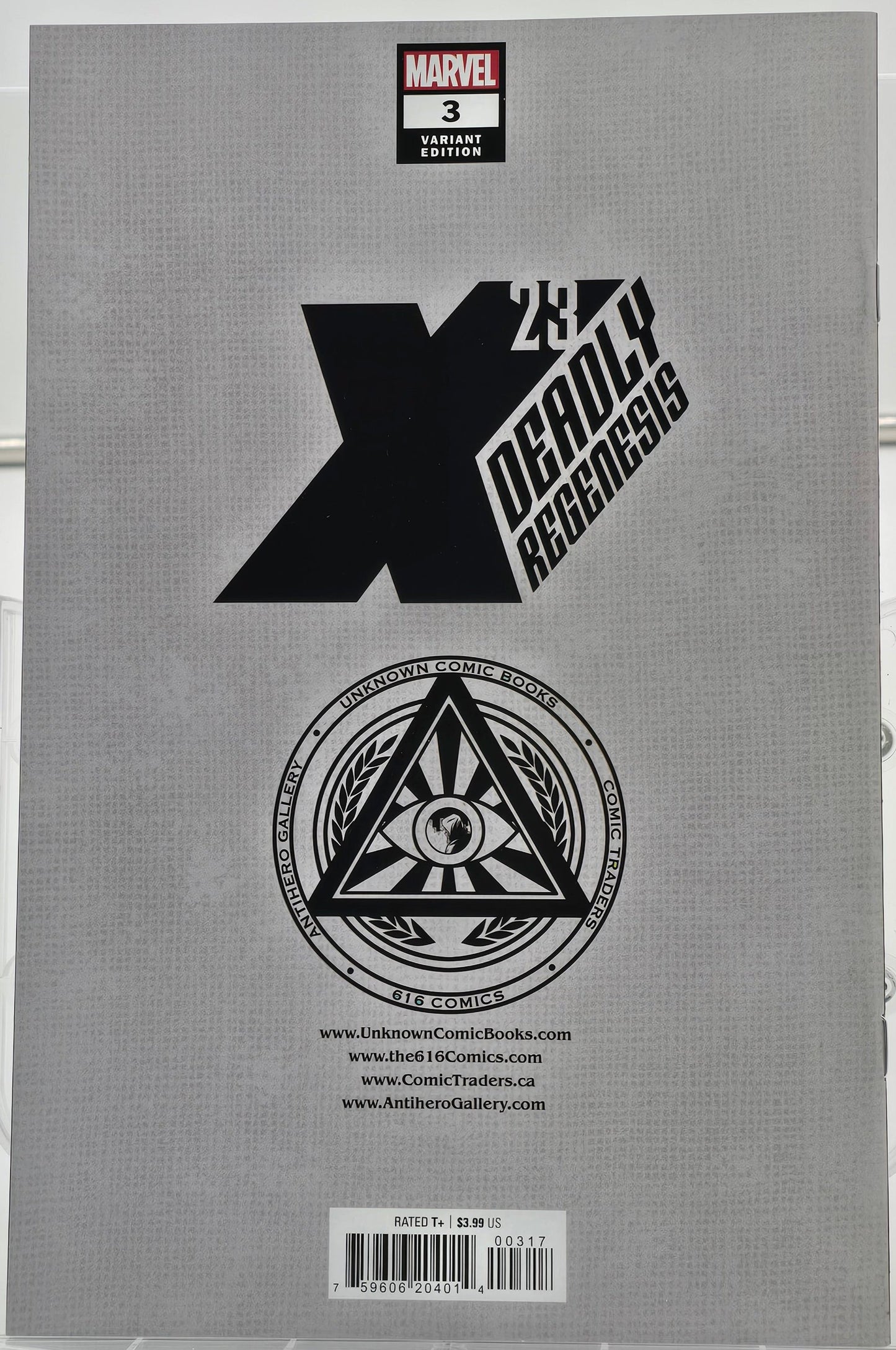 X-23:致命重生 #3 - Leirix Li Virgin 封面