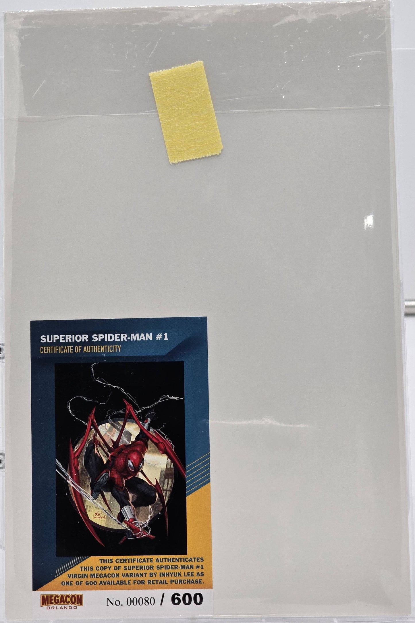 Superior Spider-Man Vol 2 #1 - Inhyuk Lee Black Virgin Cover