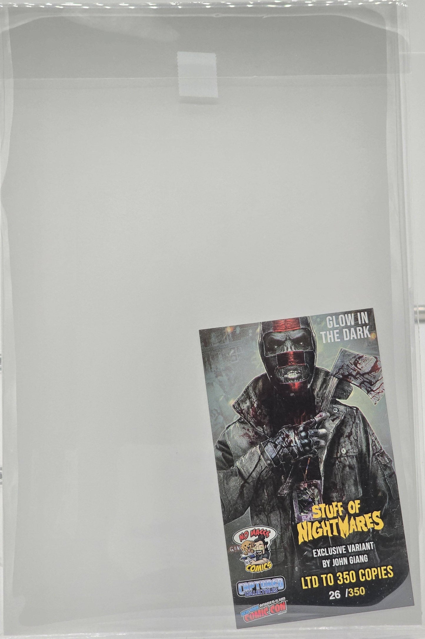 Stuff of Nightmares: Red Murder #1 - John Giang Glow in the Dark 封面 - 限量 350 份