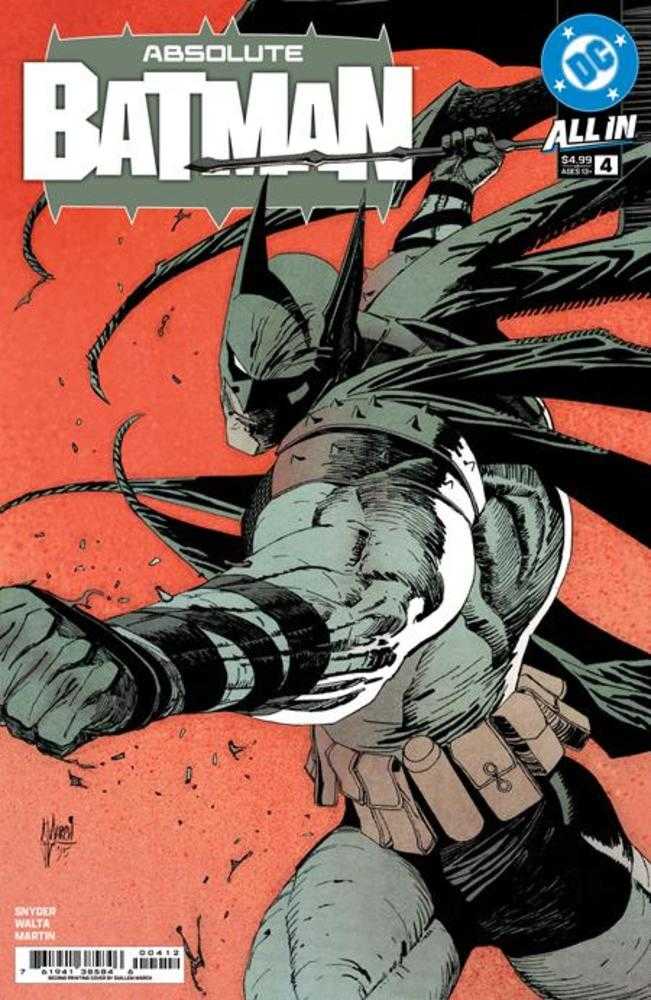 Absolute Batman Vol 1 #04 -2nd Print Cover A Guillem March