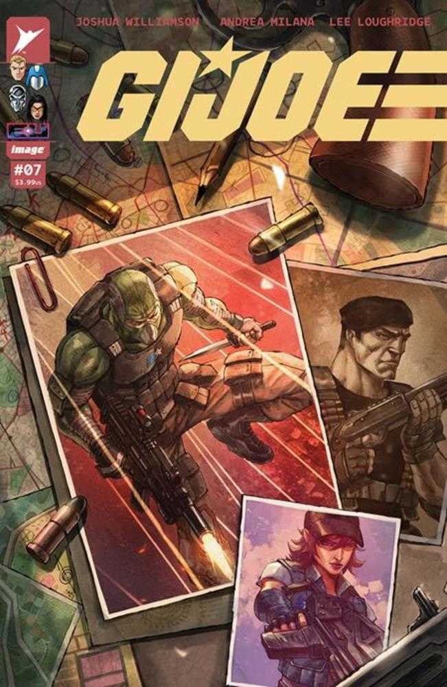 G.I. Joe Vol 1 #07 - Cover C 1 in 10 Alan Quah Connecting Variant