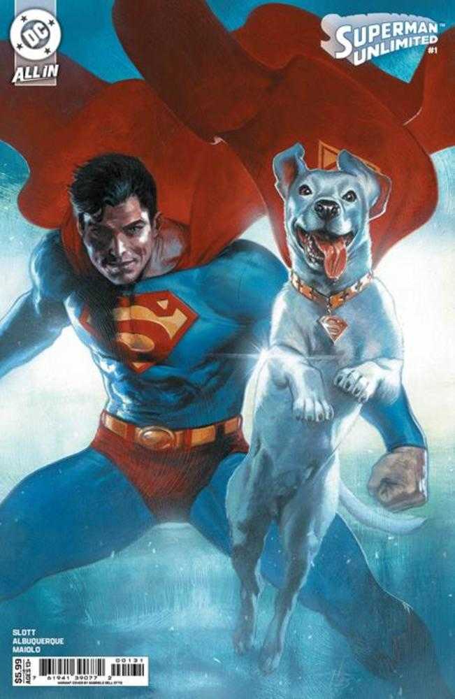 Superman Unlimited Vol 1 #1 - Cover C - Gabriele Dell Otto Card Stock Variant