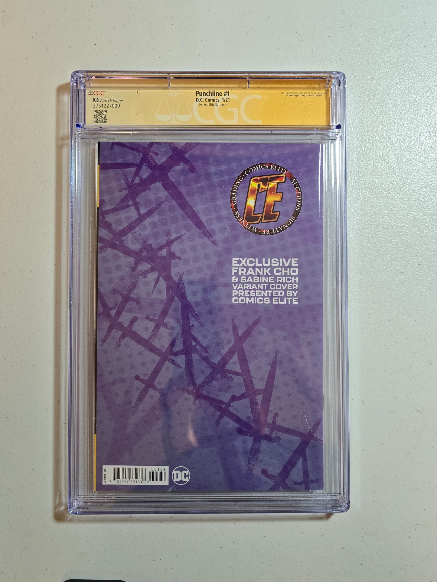 Punchline #1 - Frank Cho - Signed by Frank Cho - CGC SS - 9.8