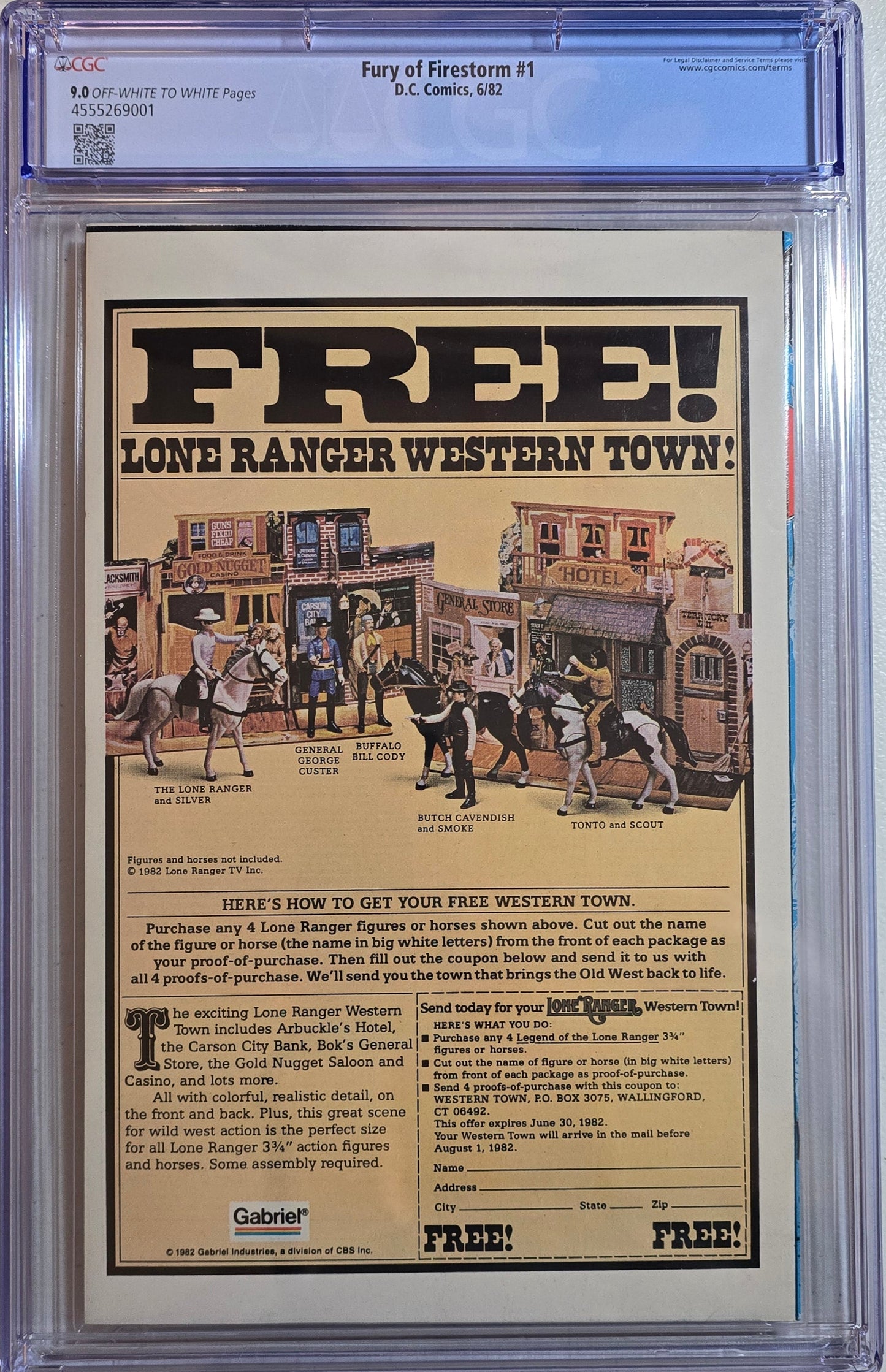 Fury of Firestorm #1 - CGC 9.0