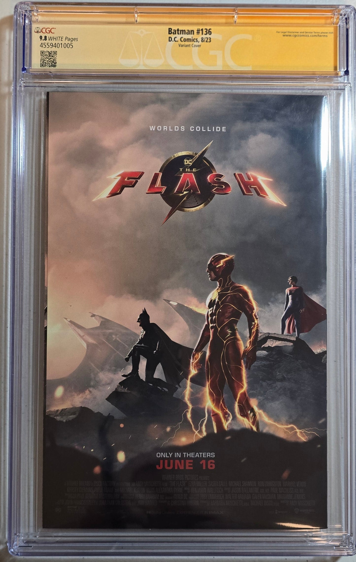 Batman #136 - Signed by Joe Quesada - CGC SS 9.8