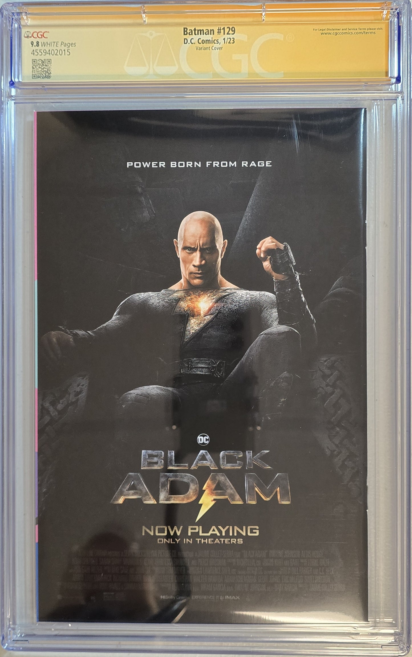 Batman #129 - Gabriele Dell'Otto Variant Cover Signed - CGC SS 9.8